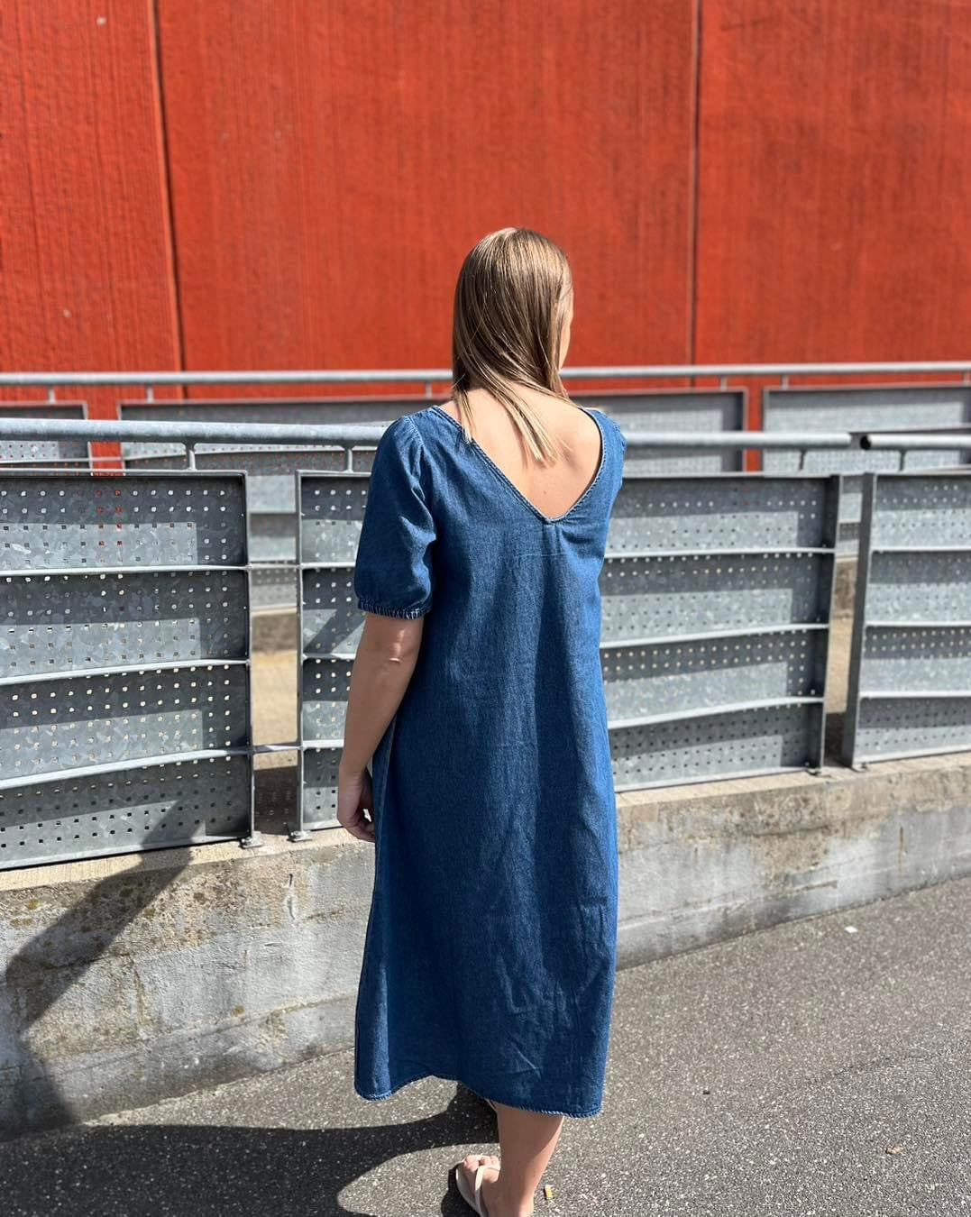 PCAMAG Dress - Medium Blue Denim